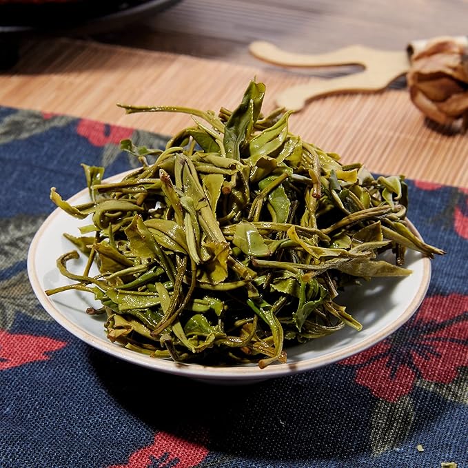 ChaWuWarmSun-[A] MaoFeng Green Tea Loose Leaf,4oz/115g,HuangShan Mao Feng Chinese Tea