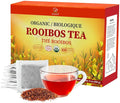 Soeos Organic Rooibos Tea, 9oz (250g), 100 Tagless Tea Bag, Naturally Caffeine Free, USDA Organic.