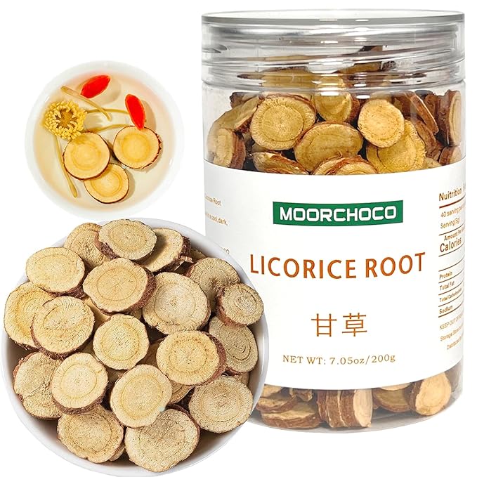 Licorice Root-Pure and Natural Herbal Tea -Chinese herbal medicine- 甘草 7.05oz/200g (Licorice root)