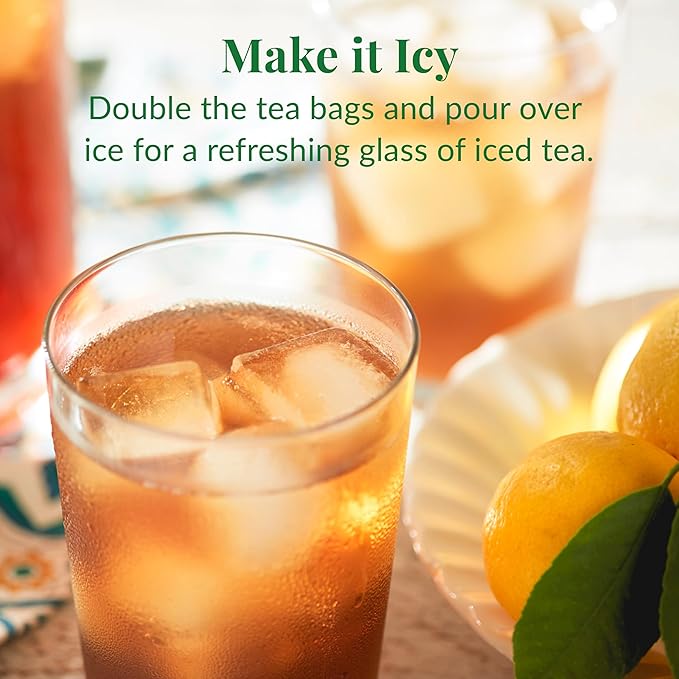 The Republic of Tea — Decaf Mango Ceylon Black Tea Tin, 50 Tea Bags, Environmentally- Friendly Decaffeinated Tea