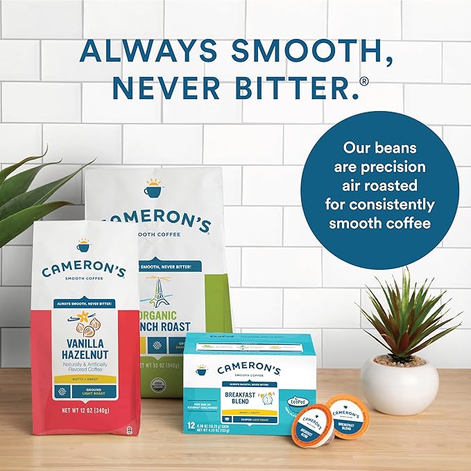 Cameron's Coffee Single Serve Pods, 100% Colombian, 96 Count