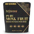 tejonova Monk Fruit Sweetener, 5 oz, Monk Fruit Extract Powder, Monkfruit Sweetener Pure Flavor, Monk Fruit Sweetener No Erythritol, Ideal Monkfruit Sweetner and Keto Sugar Substitute, 460 Servings