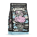 Bones Coffee Company Cookies 'N Dreams Cookies and Cream Flavored Coffee, Medium Roast Low Acid Arabica Beans Compatible with Auto drip and French Press Coffee Maker, 12 Oz Ground