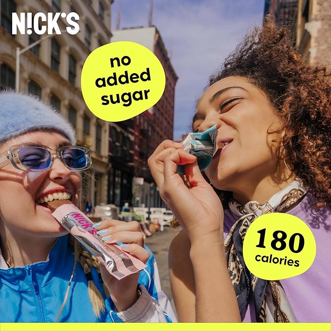 NICKS Peanuts n fudge Keto Chocolate Candy Bars No Added Sugar 180 Calories, 3.0 Net carbs, Gluten Free Sweets Low carb Candy Snack Bar (Multipack 15x40g)