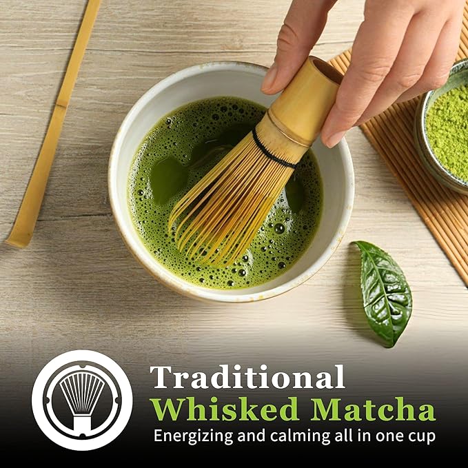 DoMatcha - Organic Ceremonial Green Tea Matcha Powder, Natural Source of Antioxidants, Caffeine, and L-Theanine, Promotes Focus and Relaxation, Kosher, 75 Servings (2.82 oz)