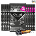 Cellini Caffè Intenso Aluminum Nespresso Pods, 120 Count, Dark Roast Coffee Capsules, 100% Nespresso Original Machine Compatible, Extra Strong