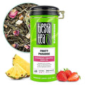 Tiesta Tea - Fruity Paradise, Loose Leaf, Strawberry Pineapple Green Tea, Premium Blend, Medium Caffeinated Green, Make Hot or Iced & Brews Up to 50 Cups, 4oz Refillable Tin