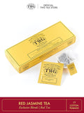TWG Tea | Red Jasmine Tea | Rooibos Tea | Jasmine Flower | 15 Hand Sewn Cotton Teabags | Gift Set