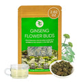 Panax Notoginseng Flower Buds - 2.82 oz, Pure Dried Sanchi Flowers, Herbal Tea for Relaxation & Wellness, Support Immunity, Rebrewable, Ideal for Drinking, Cooking & Potpourri