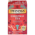 Twinings Christmas Black Tea Individually Wrapped Bags, 20 Count (Pack of 1), Aromatic Cinnamon & Clove, Caffeinated, Enjoy Hot or Iced, 20 Teabags