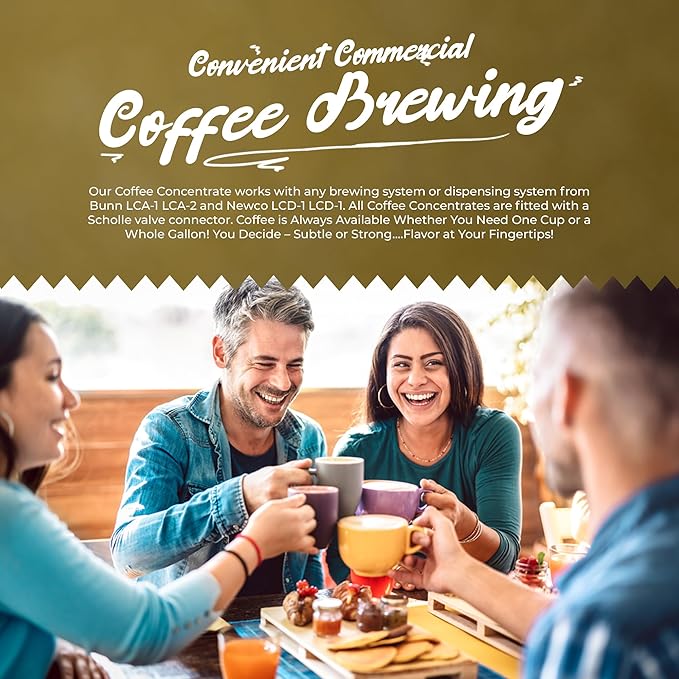 Christopher Bean Coffee - 396 servings, 30 to 1 Blend Bag in Box Liquid Instant Coffee or Cold Brew Coffee Concentrate - Hot or Iced Coffee - Chocolate Indulgence