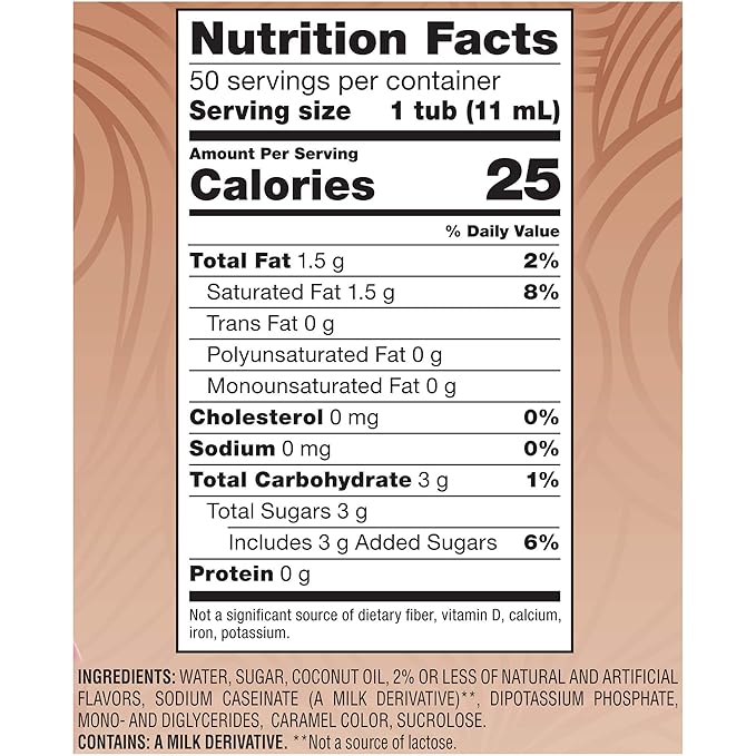 Nestle Coffee mate Liquid Coffee Creamer Singles, Vanilla Caramel, 50 Ct Box (Pack of 2)