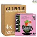 Clipper Tea Strawberry & Elderflower Herbal Tea – Caffeine Free, USDA Organic, Great Hot or Iced – Refreshingly Fruity, Natural, Fair & Delicious – 200 Tea Bags