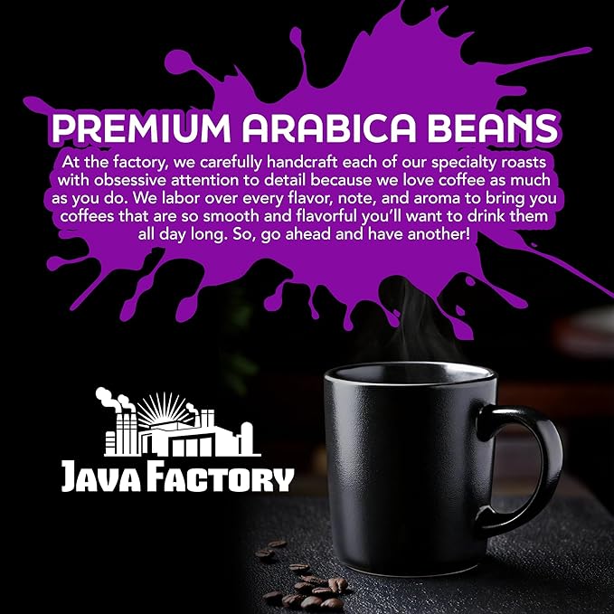 Java Factory Coffee Pods Light Roast Coffee Compatible with K Cup Brewers Including 2.0, Wakey Wakey, 80 Count