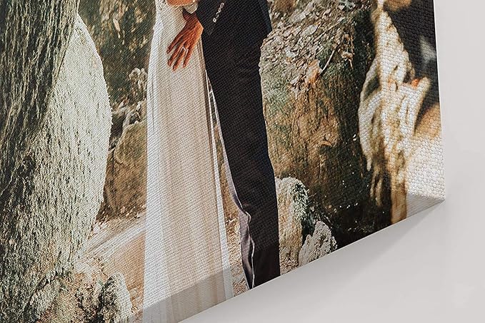 P&L ART. Personalized Custom Canvas Prints: Photo On Canvas Transform Your Photos into Stunning Framed Wall Art Digitally Printed Photo To Canvas Ideal for Home Decor Gifts Keepsakes Framed 20X24