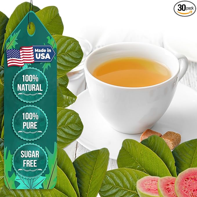 USA Fresh Mango Leaf Tea – 100% Pure, Wild-Harvested Herbal Tea, Naturally Caffeine-Free, No Additives or Preservatives, Premium Loose Leaf, Grown and Packed in the USA (40 Leaves)