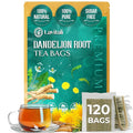 Lavitali, Dandelion Tea Bags | 120 bags, 100% Pure Herbal Tea | Caffeine-Free, Eco-Friendly Filter Bag | Daily Natural Botanical, Hot or Iced Herbal Infusion