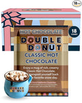 Double Donut Hot Chocolate, Classic Hot Chocolate, Hot Chocolate Packets, Hot Cocoa Mix, 18 Count