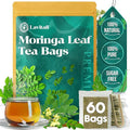 Lavitali, Moringa Leaves Tea Bags | 60 bags, 100% Pure Herbal Tea | Caffeine-Free, Eco-Friendly Filter Bags | Daily Natural Botanical, Hot or Iced Herbal Infusion