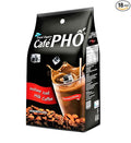 Cafe Pho Vietnamese 3in1 Instant Coffee Mix, Iced Milk Coffee, Cafe Sua Da, Single Serve Coffee Packets, Bag of 18 Sachets, Pack of 1-15 Months Shelf Life