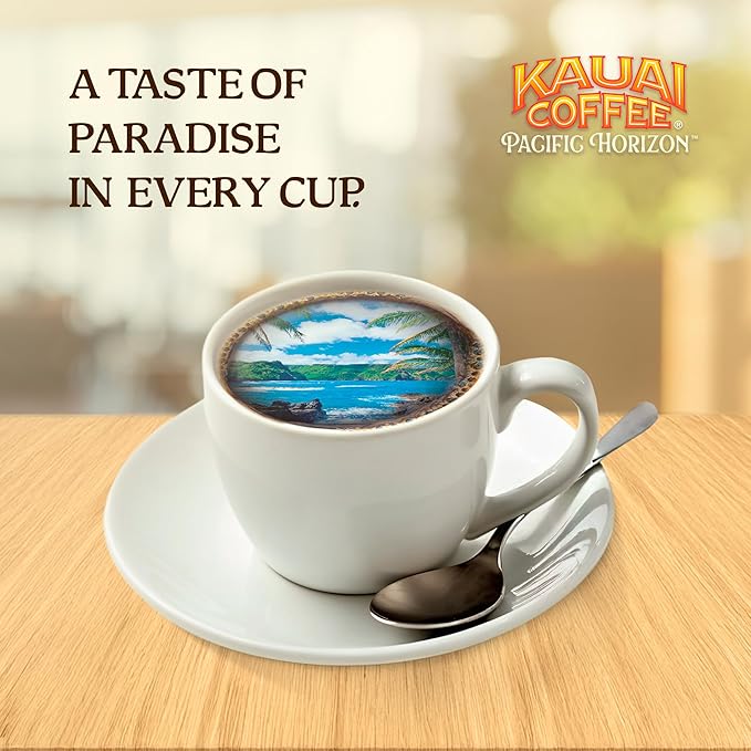 Kauai Coffee K-Cup Pods for Keurig Brewers – Arabica Coffee, 10% Hawaiian – Medium Roast, Rich, Smooth, No Bitterness – Three Flavors, 4 Packs of 10 Single Serve K-Cups