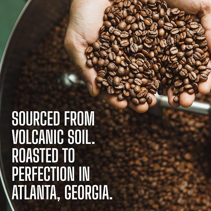 Jamaican Blue Mountain Coffee, 100% Pure, Whole Bean, Fresh Roasted, 16-ounce