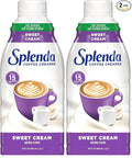 SPLENDA Sugar Free Sweet Cream Coffee Creamer, 32 Fl Oz (Pack of 2)