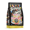 Bones Coffee Company Birthday Suit, Birthday Cake Flavored Coffee, Medium Roast Low Acid Arabica Beans Compatible with Auto drip and French Press Coffee Maker, 12 Oz Whole Bean