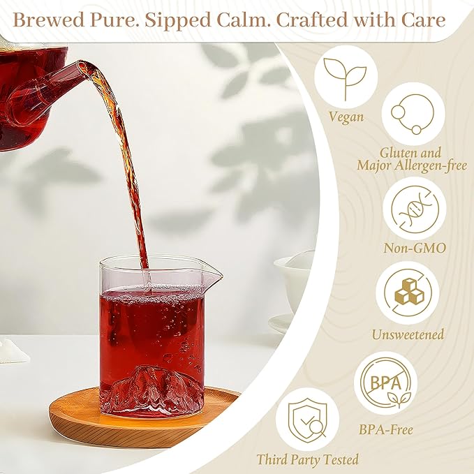 Johou English Breakfast Black Tea Specially Ground Taiwan Tea Full-Flavor Pods, Compatible with All K-Cup Brewers & Keurig 2.0, 24 pods