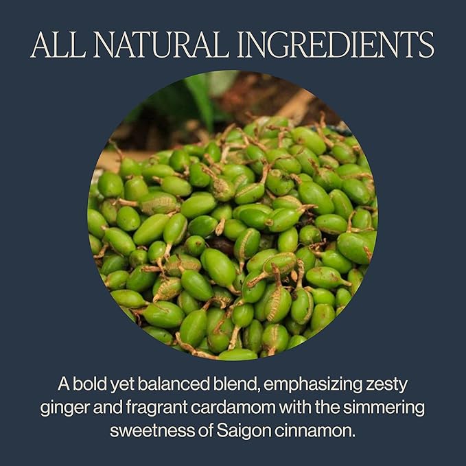 Rishi Tea Masala Chai Black Loose Leaf Tea Blend - Organic, Assam with Whole Spices, Energizing & Caffeinated - 4 Ounces, 9+ Servings