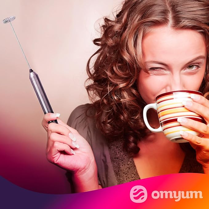 OMYUM SuperNatural Coffee Alternative (30 Servings) - Organic Superfood Adaptogen Mushroom Blend with Cacao, Lion’s Mane, Reishi, Cordyceps, Ashwagandha & L-Theanine - Calm Energy, Focus & Gut Health
