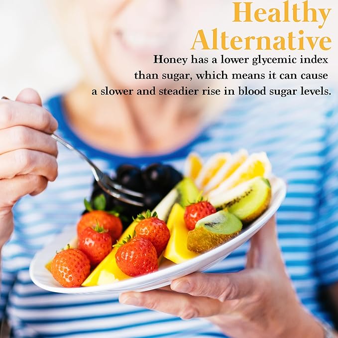 Browning's Honey Jug - Pure Raw Clover Honey, Natural Sweetener, Unfiltered and Unpasteurized, Perfect for Cooking, Baking, and Beverages (3 lb Jug)