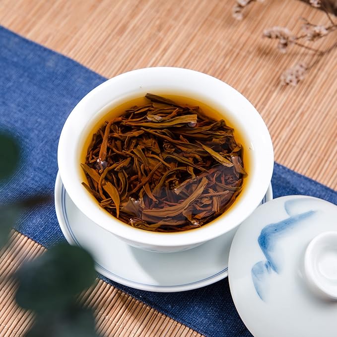 ChaWuWarmSun [A] Lapsang Souchong Black Tea,No Smokey Taste,3.5oz/100g,Loose Leaf Tea,Chinese KongFu Cha