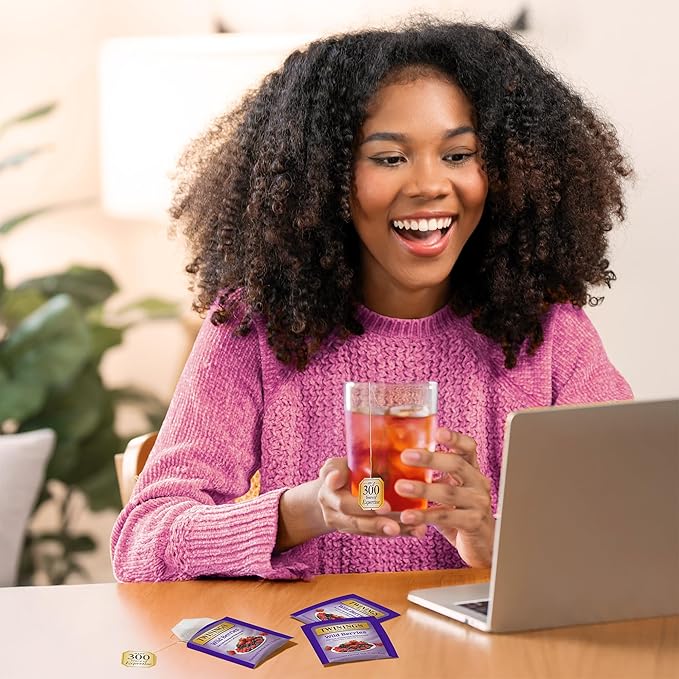 Twinings Wild Berries Herbal Tea Individually Wrapped Bags, 20 Count (Pack of 2), Full-Flavoured, Naturally Caffeine-Free, Enjoy Hot or Iced, 20 Teabags