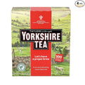 Yorkshire Tea, Red, Black Tea, String and Tagged Bags, 100 Count (Pack of 4), Refreshing, Satisfying, and Strong, Classic British Breakfast Blend, Caffeinated, Enjoy Hot or Iced, 400 Teabags Total