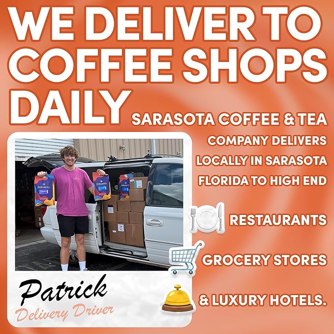 Sarasota Coffee 1905 Cold Brew Coffee Bags | Roasted Butter Pecan Crunch | Blonde-Medium Roast | Low Acid & Smooth | Ground Filter Packs | Cold Brew Kit Makes 14 Cups | Rich Nutty Notes
