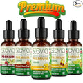 Stevia Intl (Pack of 5) Refreshers Bundle with 5 Flavors. Stevia Liquid Drops. Naturally Sweet, Non-Bitter, No Sugar Added, 0 Carb, 0 Calorie, Non-GMO, Vegan, Diabetic & Keto Friendly (1oz)