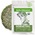 Horsetail Tea Organic (3 oz.) - Organic Horsetail Herb (Equisetum arvense) - Horse Tail Grass - Natural Silica-RichTea for Hair Growth, Nails & Bone Strength - Cola de Caballo Hierba