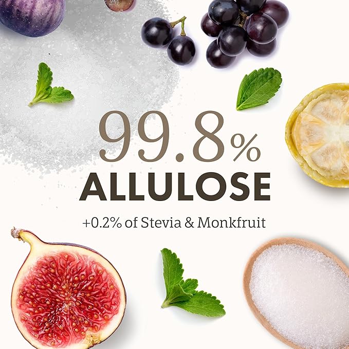 My Normal Keto Allulose 17.1 fl oz + Keto Allulose 16 oz w/Allulose, Monk Fruit and Stevia Blend | Zero Calorie Sweetener, 1:1 Sugar Substitute, Gluten Free, No Erythritol & Glycemic Impact, Zero Cal
