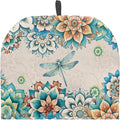 Dragonfly Tea Cozy for Teapot Mandala Tea Cozy for Teapot Insulated Bohemia Teapot Insulation Cover Triba Tea Pot Cozy for Women