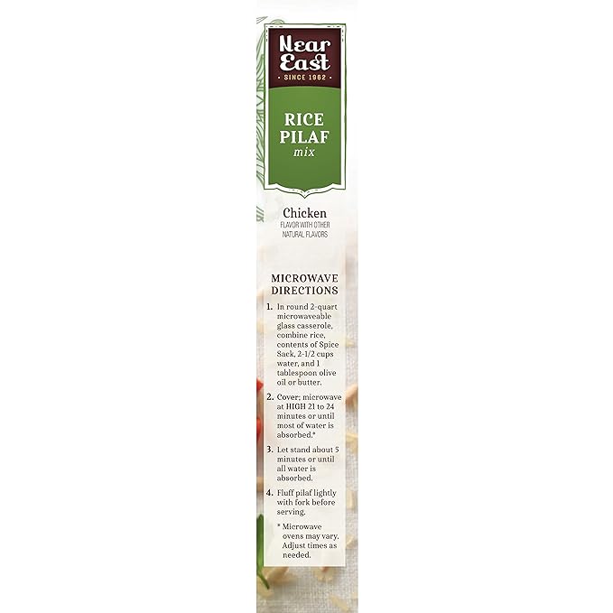 Near East Rice Pilaf Mix, Chicken, 6.25oz Boxes (12 Pack)