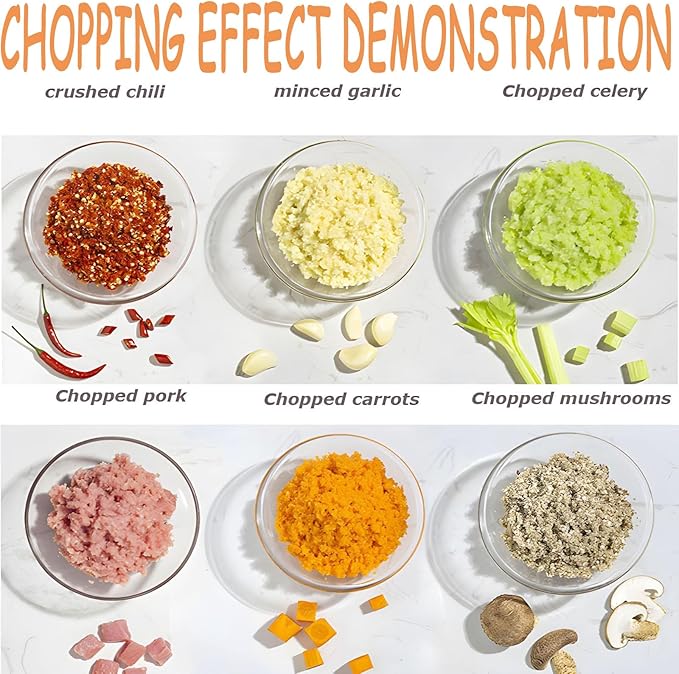 1.5KW 24L Commercial Meat Vegetable Food Processor 110V Vertical Electric Food Cutter Chopper Multifunction Food Blender Cutter for Vegetables Meat Ginger Garlic