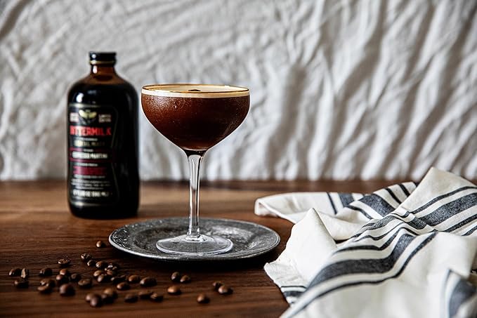 Bittermilk Espresso Martini Mixer - All Natural Handcrafted Cocktail Mixer - Cocktail Mix - Just Add Whiskey, Makes 17 Cocktails