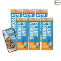 PLANTSTRONG Plant-Based Milks – Non-GMO, Plant-Based, Vegan, Gluten-Free, Dairy-Free, Lactose-Free, Shelf-Stable, No Gums or Oils (Pack of 6 (32 Fl. Oz.), Oat & Almond w/Recipe Gu)