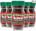 Kava Decaf Acid Reduced Instant Coffee, 4 Ounce Jar (Pack of 6)