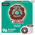 The Original Donut Shop Dark Coffee, Keurig Single-Serve K-Cup Pods, Dark Roast, 96 Count