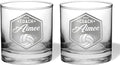 Volleyball Coach Beer Glasses - Volleyball Coach Gifts Personalized Coach Pint Glass Engraved Coach Award Volleyball Beer Glass End of Season Gifts Coach (Volleyball, Dbl Whiskey Gift Box)