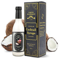 Liquid Alchemist Coconut Syrup for Drinks - Real Ingredients Make our Cream of Coconut Syrup a Perfect Pina Colada Drink Mix - Tropical Flavoring for Drinks - Vegan & Non-GMO (12.7 oz)