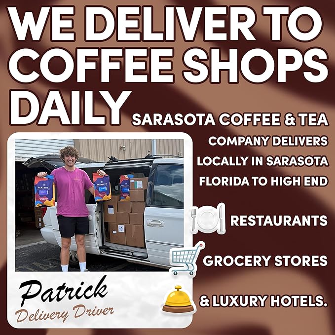 Sarasota Coffee 1905 Cold Brew Coffee Bags | Salted Caramel | Blonde-Medium Roast | Smooth & Low Acid | Ground Filter Packs | Cold Brew Kit Makes 14 Cups | Creamy Caramel & Sea Salt Notes