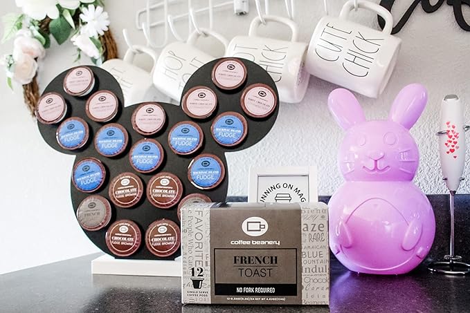 French Toast Decaf Coffee Pods by Coffee Beanery | 12ct Medium Roast Arbica Coffee